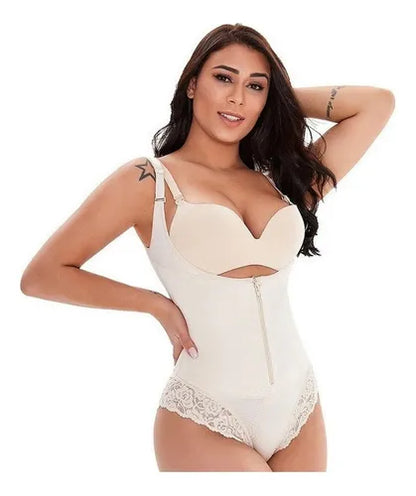 Bodysuit Shapewear Button Down